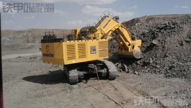 KOMATSU PC5500工作實(shí)拍+視頻