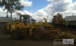 晒晒雷沃FL936F抓木机 去朋友那看到的