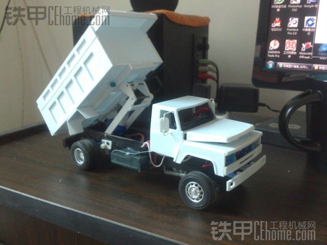【自制模型】东风EQ140尖头自卸载重汽车，纯手工制作，国产卡车经典！！