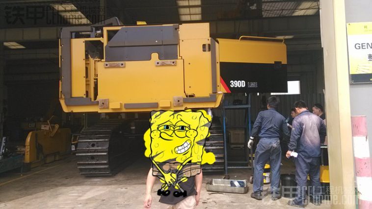 CAT390 5個立方的斗容 超級震撼