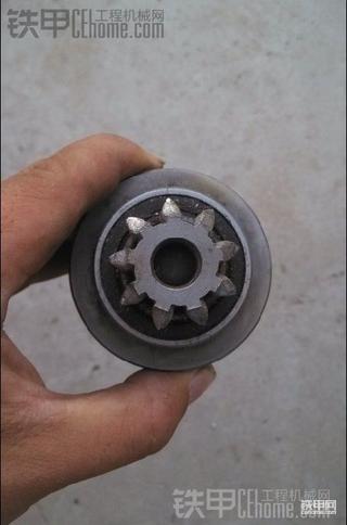 求万能甲油指教！洋马4tnv94发动机启动马达打滑
