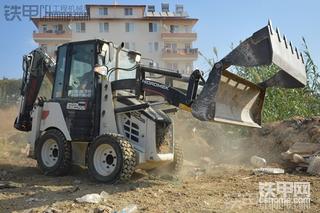 在表叔家付近拍到的外两头忙