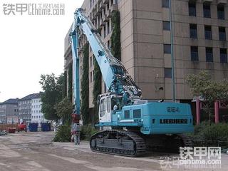 不一样的拆楼，利勃海尔9543节臂拆楼机美图！！