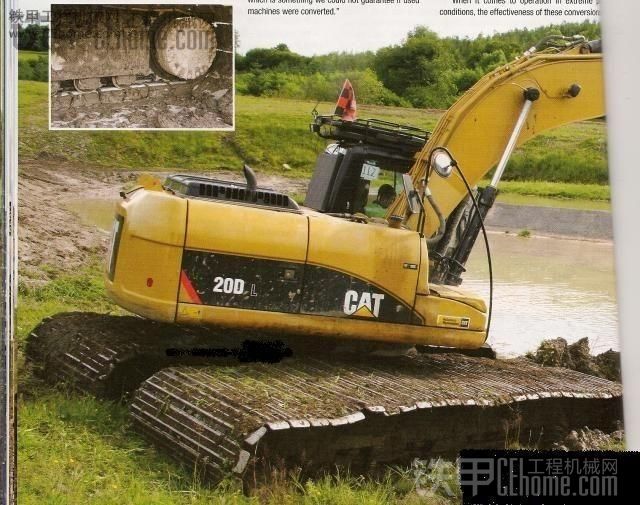 CAT超宽履带挖掘机