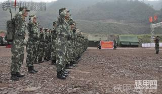 高清组图：武警水电部队“普城龙江大坝决口封堵”应急演练