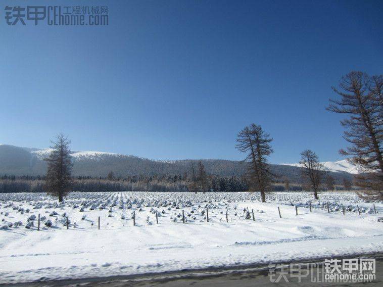 天山雪景