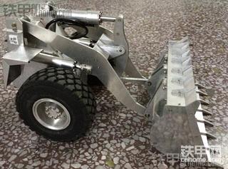 DIY 裝載機(jī)，可遙控， CNC鋁件