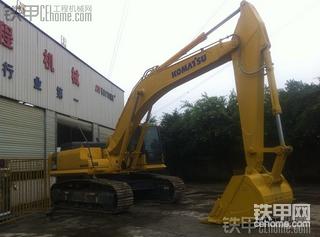 小松PC360改裝18米加長(zhǎng)臂現(xiàn)場(chǎng)