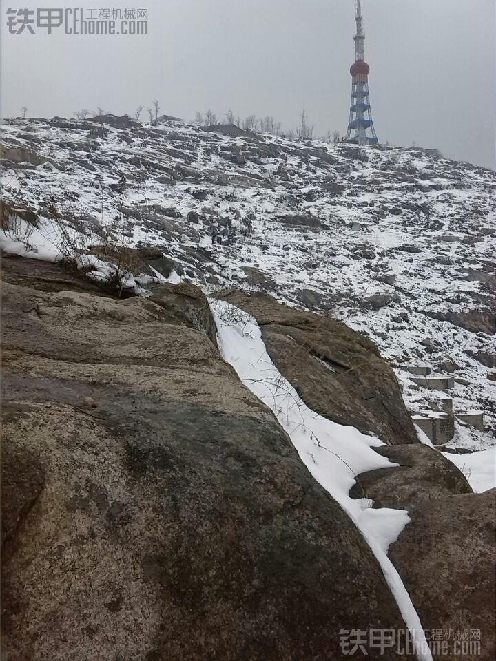 2014安徽蚌埠甲友小聚雪后爬山之人生感悟