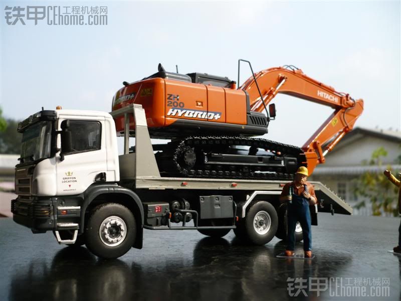 日立ZAXIS200.210-5挖掘機(jī)模型