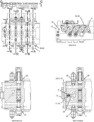 卡特336D分配阀修理包的出品过程