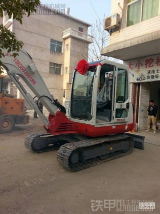 【提车作业】新入手的竹内TB160C 挖掘机