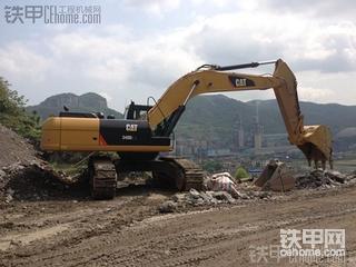 矿山新宠儿卡特340D2L挖掘机 新车到家了