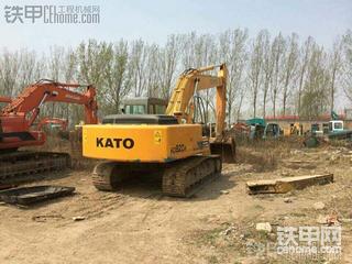 出售13年加藤820R-600小时和新机一样
