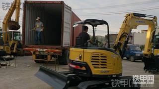 (转载)洋马挖掘机新车到了。