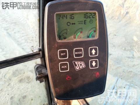 挖掘机电气系统 JCB 仪表盘怎么调模式