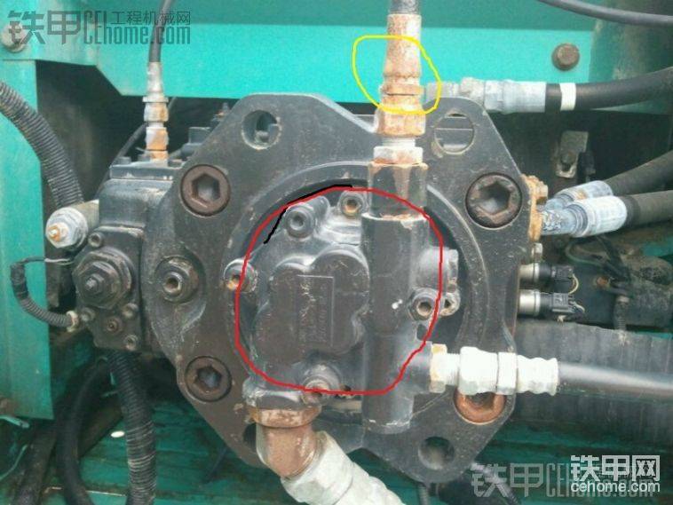 請(qǐng)問川崎泵的先導(dǎo)泵會(huì)想是什么原因，是不是有問題？？？？？？？？？？？-帖子圖片