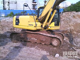 细谈重修水坝土办法 小松PC160-7挖掘机农村水电站作业记