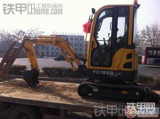 玉柴YC18SR挖掘机