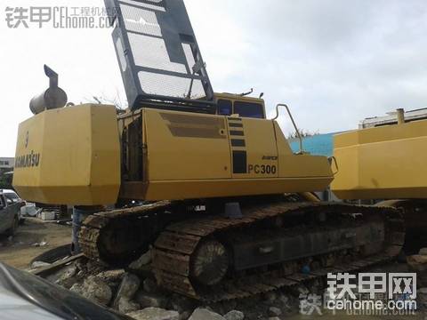 小松PC300改裝打鋼板樁機