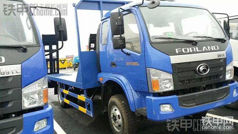 挖機(jī)平板拖車購車熱線：13774123355