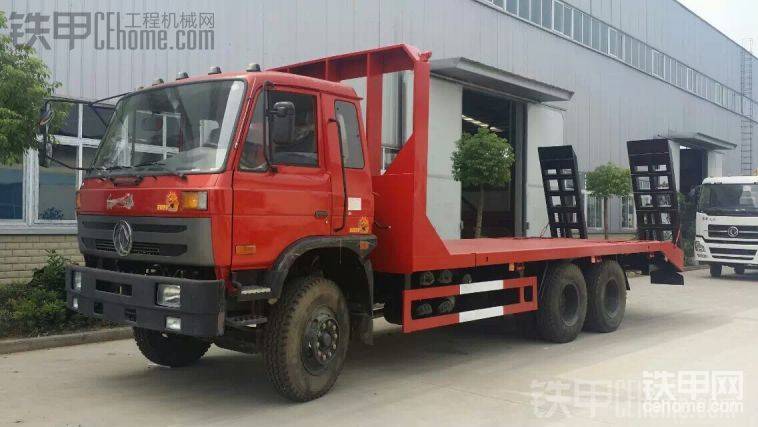 挖機(jī)平板拖車購車熱線：13774123355
