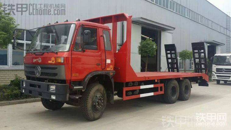 挖機(jī)平板拖車購車熱線：13774123355