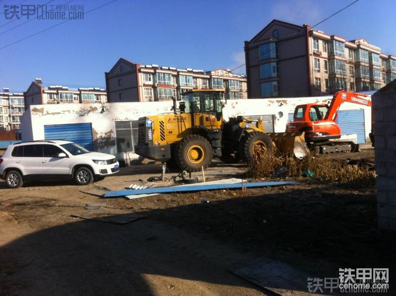 钩机 铲车 解放平头柴 