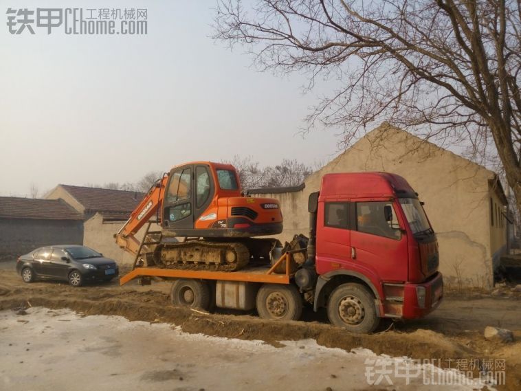 我的挖掘機(jī)和拖車