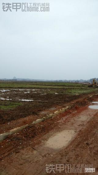 小三也上大工地了·又是1000亩农田改造