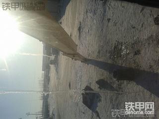 雷沃80加長臂，，第一次開小車加長臂