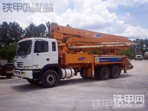 韓國三星水泥泵車