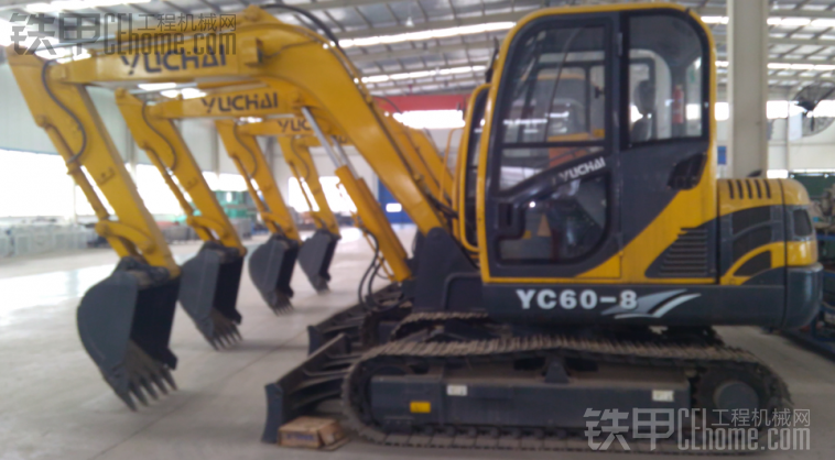 玉柴 YC60-8 二手挖掘机价格 28万 20小时