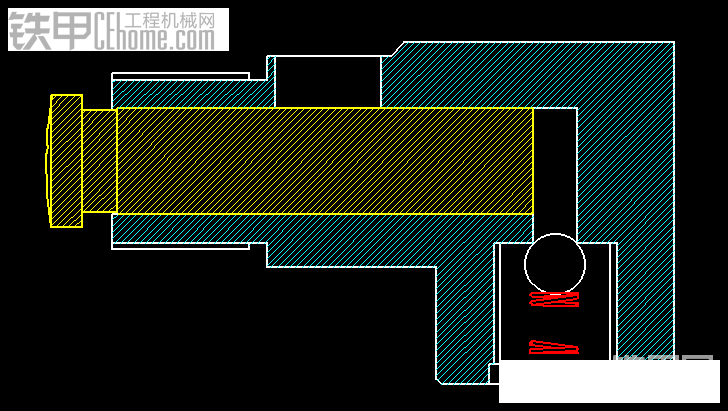 这种结构空腔更大。
空腔进入空气后，吸力无法最大化（吸&#