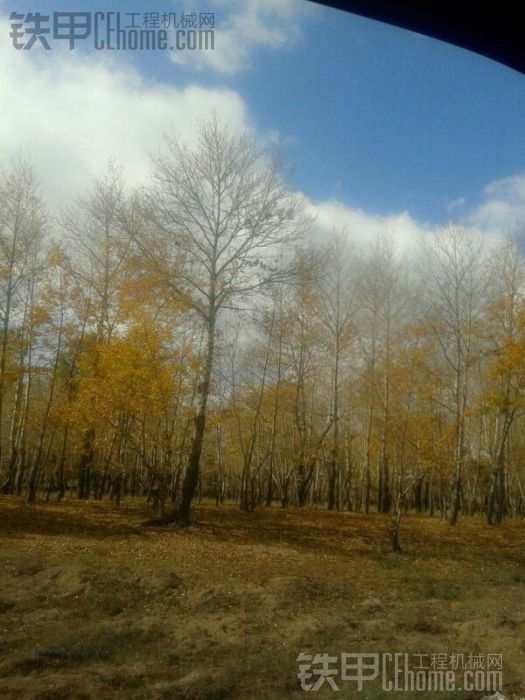 再发几张干活时的照片，沿途风景