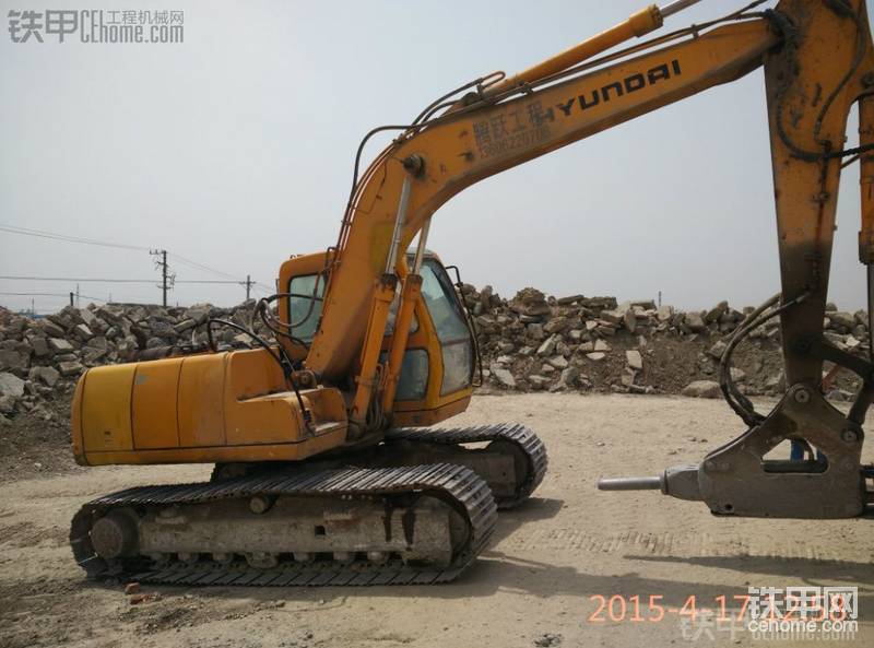 现代 R130LC-5 二手挖掘机价格 10万 8000小时-帖子图片