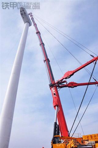 三一吊车1200吨 完美展现