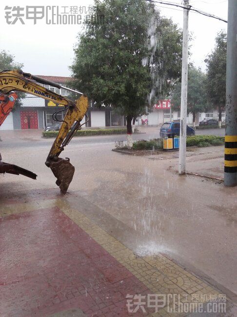 下雨了