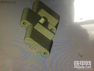 结合3D打印技术自制挖机第一代