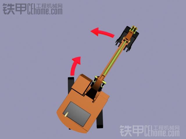 [操作技巧]挖掘機(jī)的支撐轉(zhuǎn)向