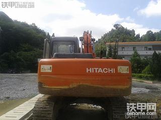 刚提的原装进口日立120各位大师大家看看怎么样