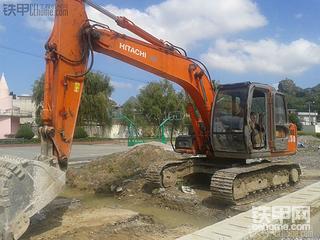 刚提的原装进口日立120各位大师大家看看怎么样