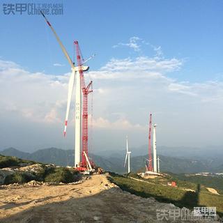 山地風(fēng)電吊裝利器，山巔上的變形金剛！