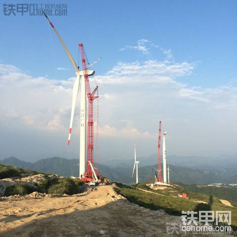 山地風(fēng)電吊裝利器，山巔上的變形金剛！