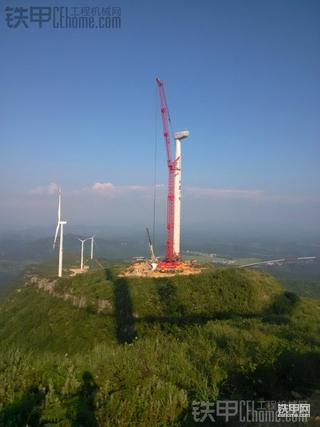 山地風(fēng)電吊裝利器，山巔上的變形金剛！