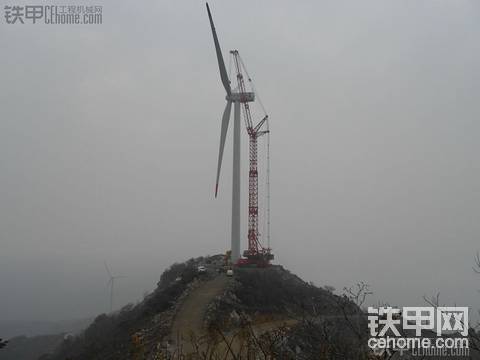 山地風(fēng)電吊裝利器，山巔上的變形金剛！