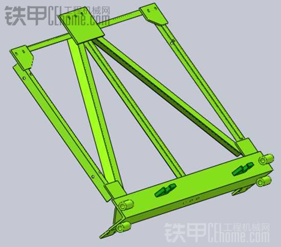 片裝塔機標準節(jié)是怎樣組合的