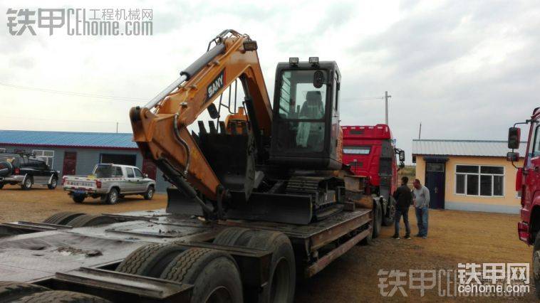 三姨75-9。準(zhǔn)備下拖車
