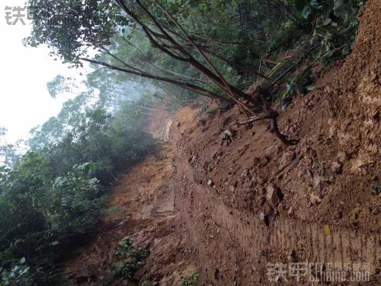 開這樣的山路，我欲哭無淚。