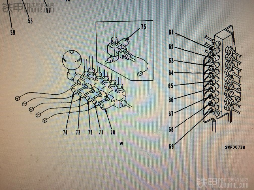 小松压力开关电路图图片